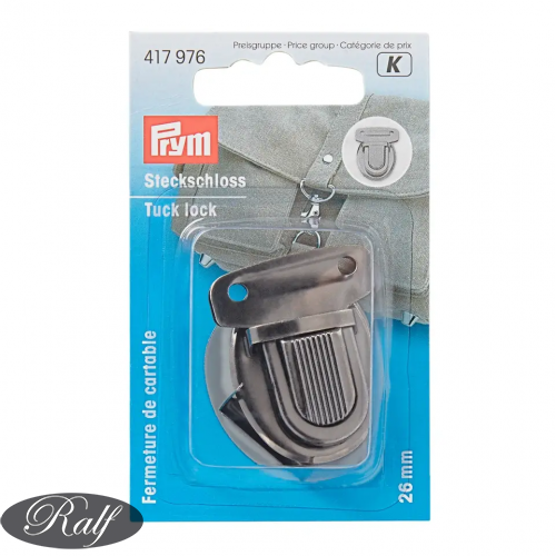 Catarama pentru geanta 26mm argintiu antic - Prym 417976